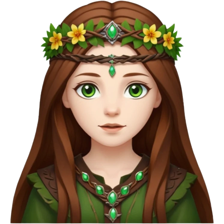 Female druid emoji