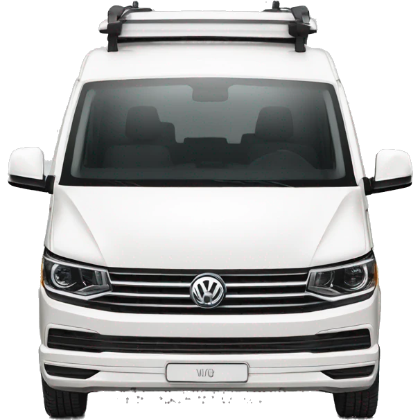 Volkswagen T6 2015 Braun weiß emoji