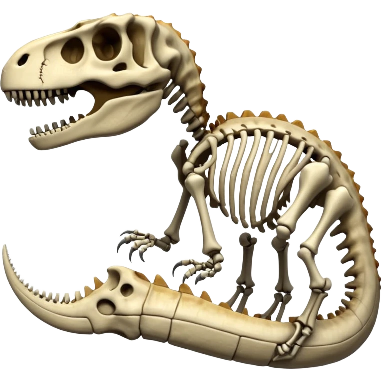 dinosaur skeleton emoji