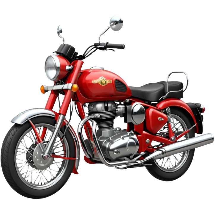 Red Royal Enfield emoji