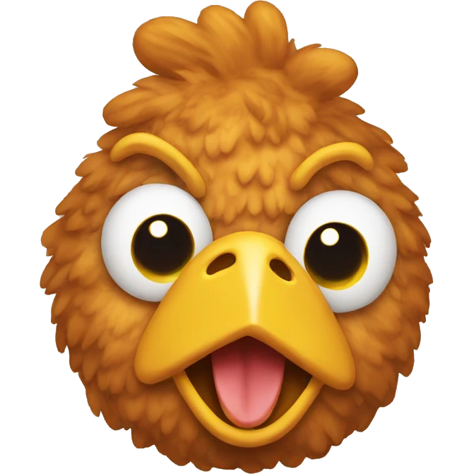 chicken fried emoji