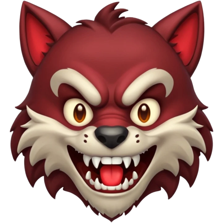 Werewolf emoji that looks like slack vampire emoji emoji