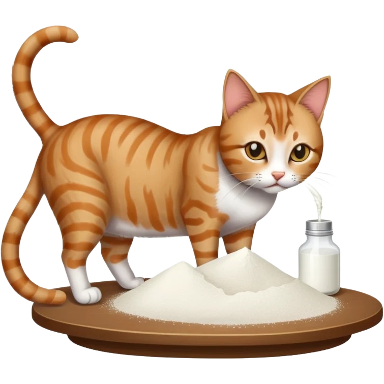 a cat doing crack emoji