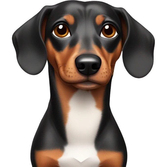 Weiner dog emoji