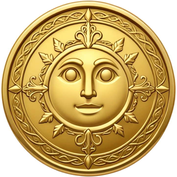 dnd item icon, medieval, currency gold emoji