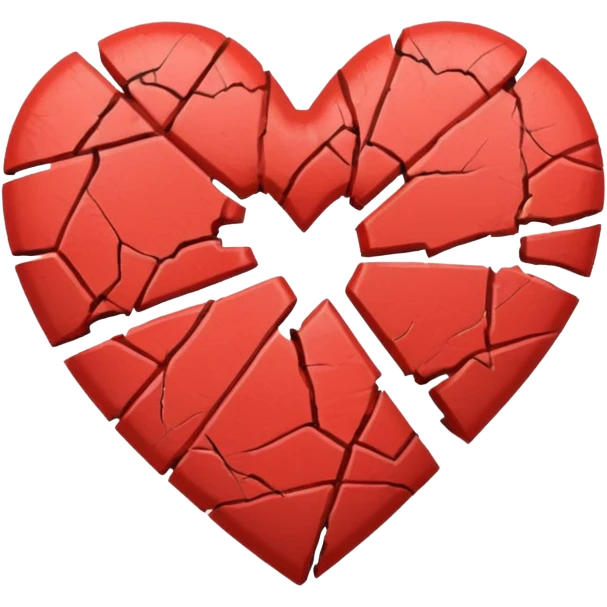 ❤️‍🩹this with 💔this emoji