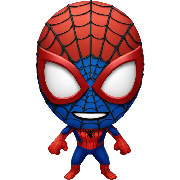 spiderman sonrojado  emoji