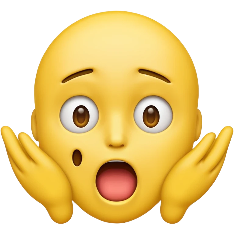 chocki emoji shocked face emoji