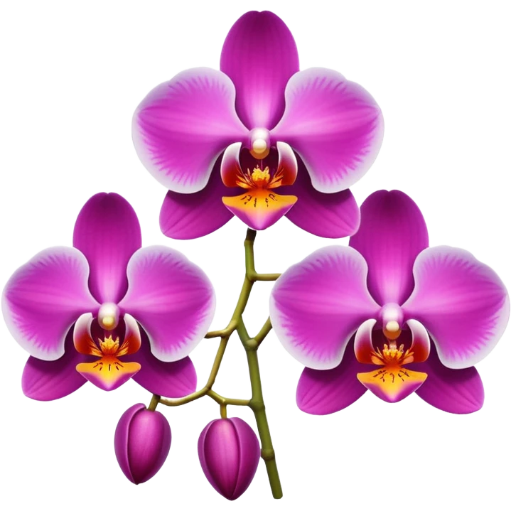 Orquídeas emoji