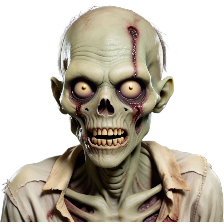 Cinematic Realistic WoW undead friendly zombie Portrait, head tilted dramatically with an exaggeratedly amused expression, blending grim determination with a touch of sardonic humor. His withered pallid skin and weathered, muted attire are rendered with lifelike detail and dynamic lighting, high shine, dramatic yet whimsical, capturing an undead friendly zombie whose epic defiance is matched by an irreverent smirk. emoji