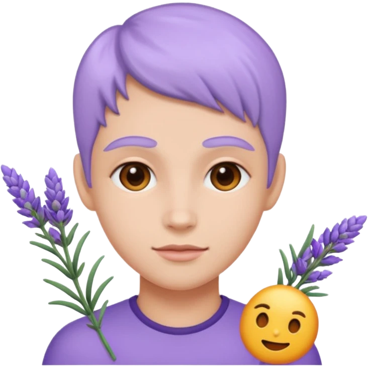 Do you know how levandula look like? emoji