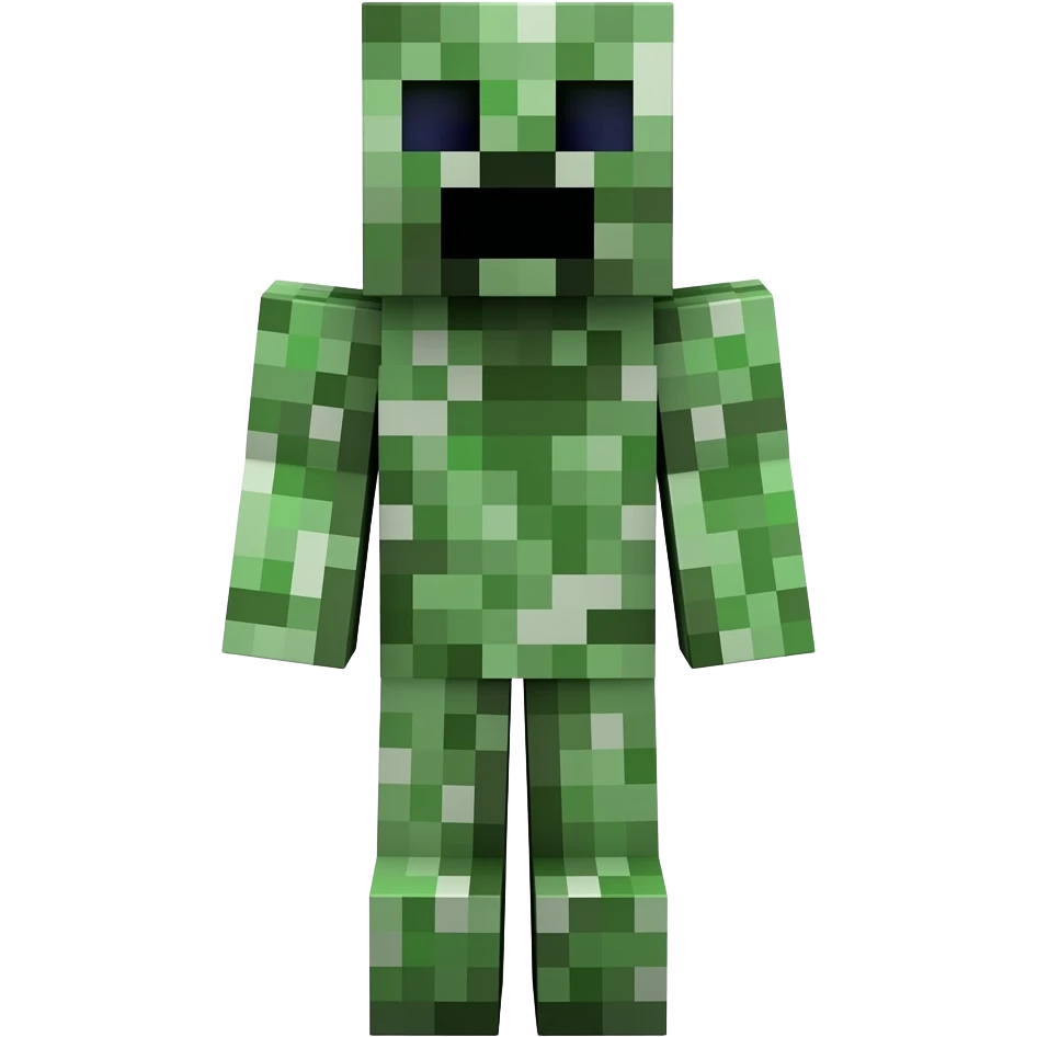 Minecraft creeper emoji