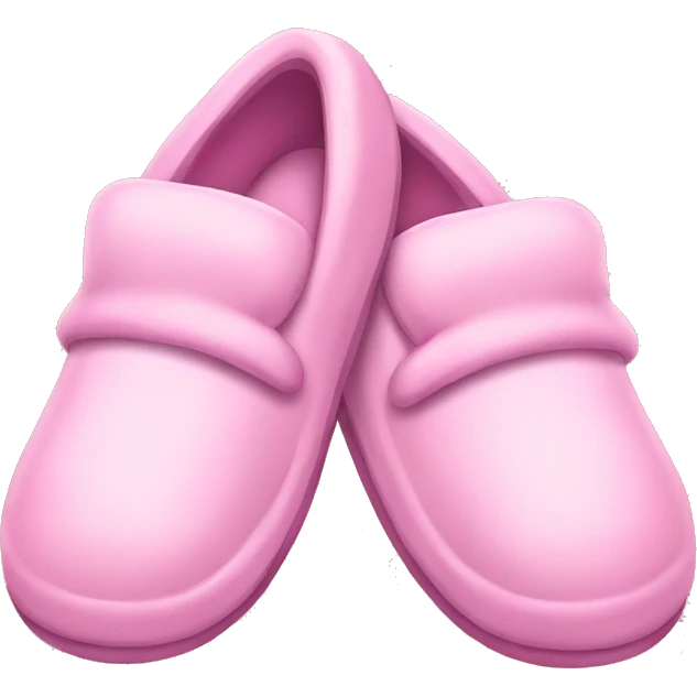 Light pink slippers  emoji