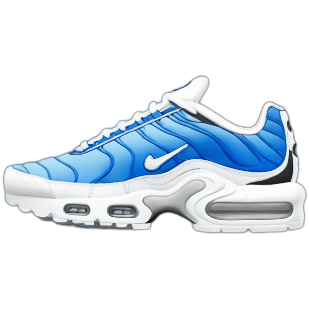 Air-max-plus-bleu-noir-blanc emoji