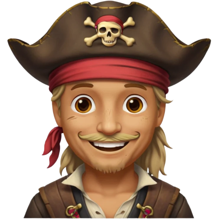 pirate and parrot emoji