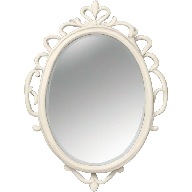 cute little mirror emoji