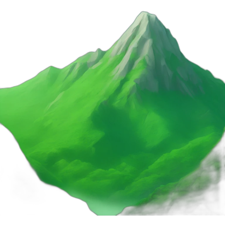 mountain green emoji