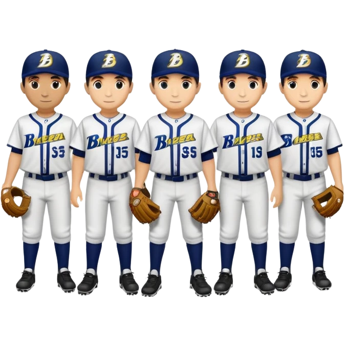 Boca Raton Blazers baseball club emoji