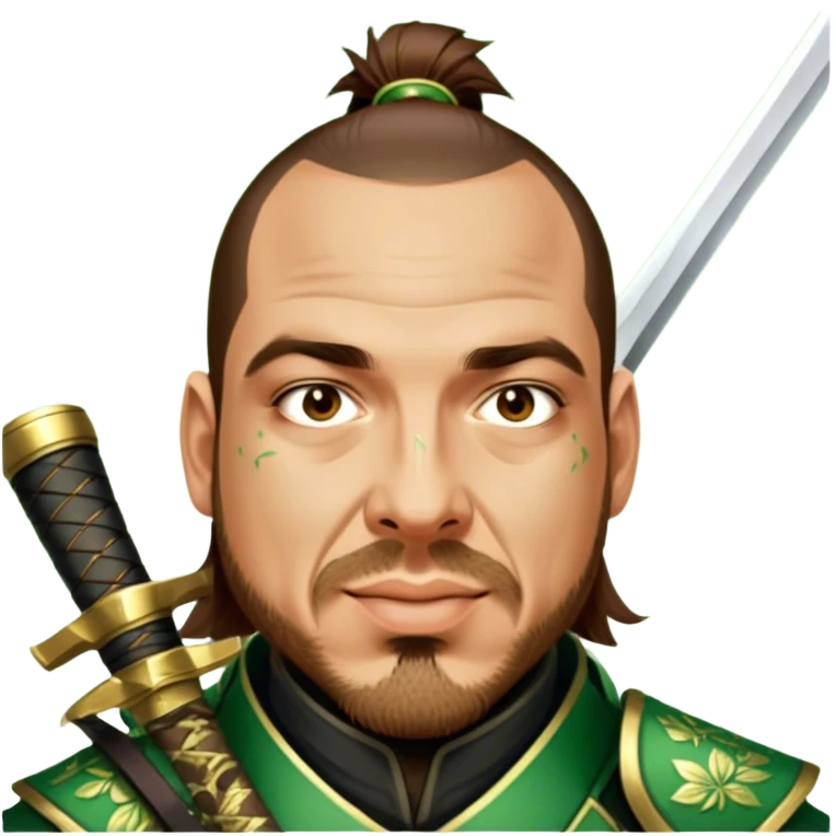 Emerald Samurai emoji