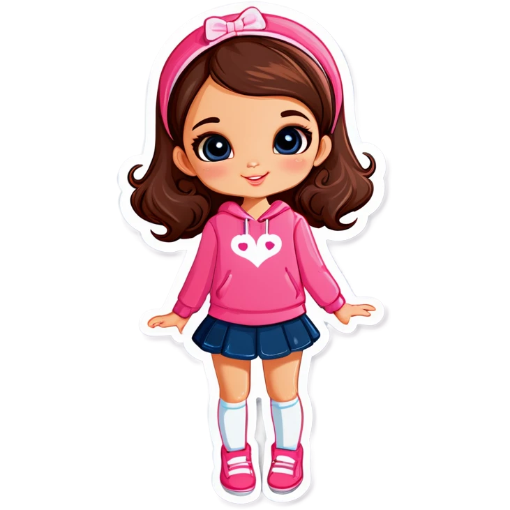 Girly girl emoji