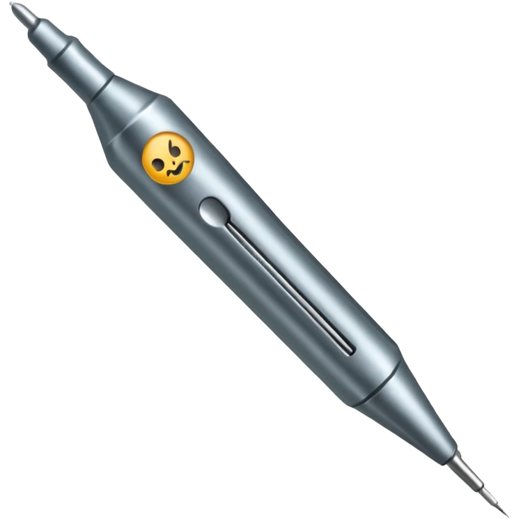 Tattoo needle emoji