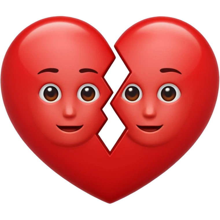 M & v in a heart emoji