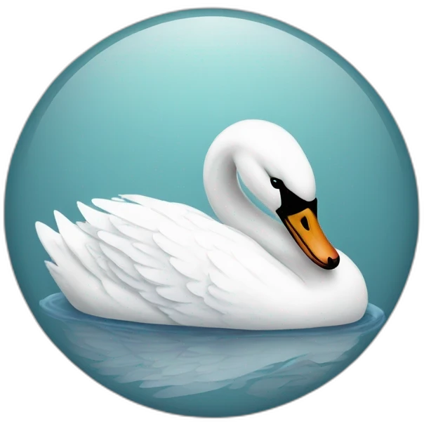 Swan i a Pyjama  emoji