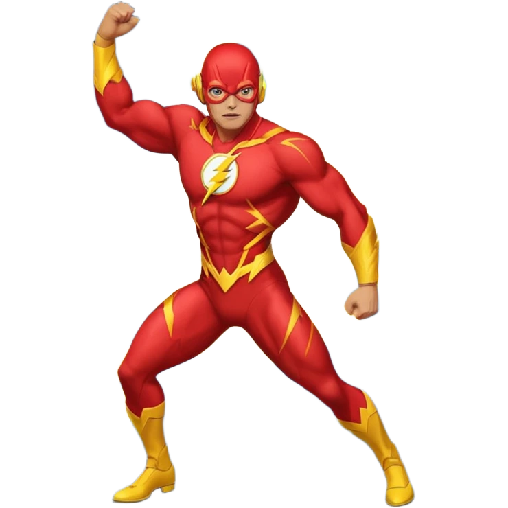 flash man emoji