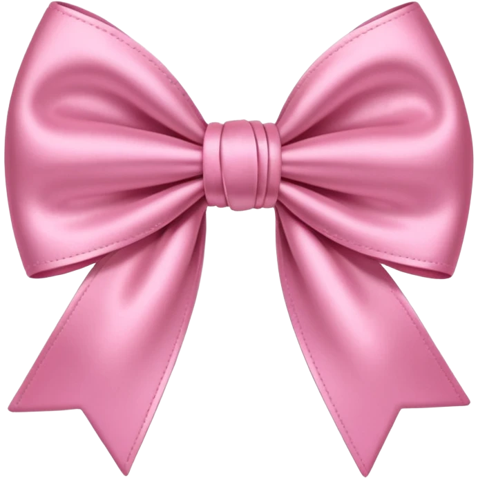bow pink emoji