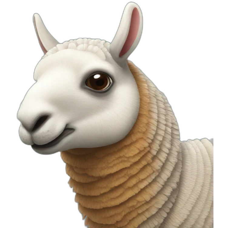 Llama Armadillo emoji