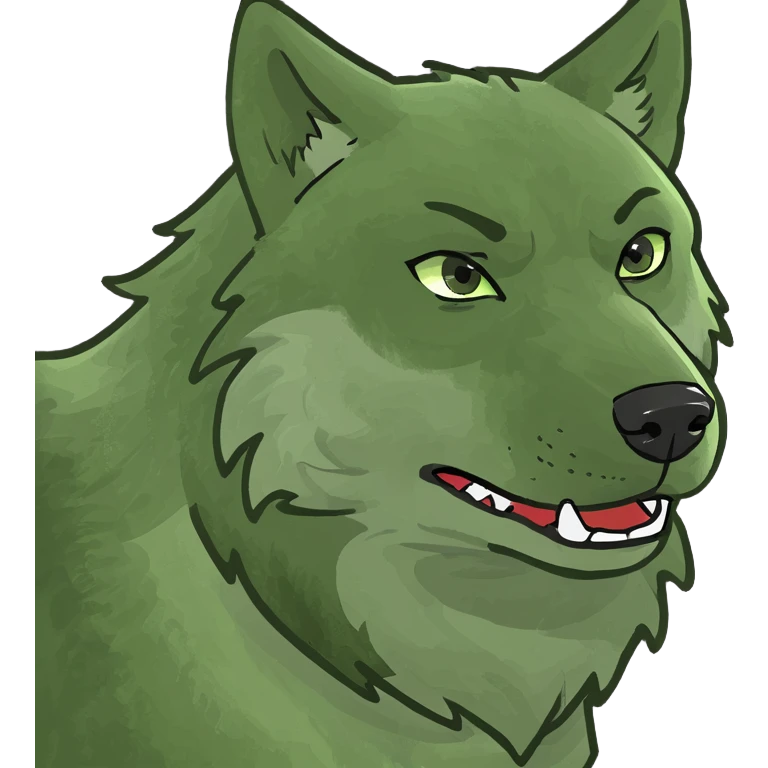 Wolf emoji