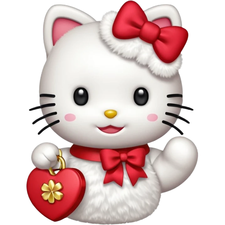 hello kitty lucky emoji