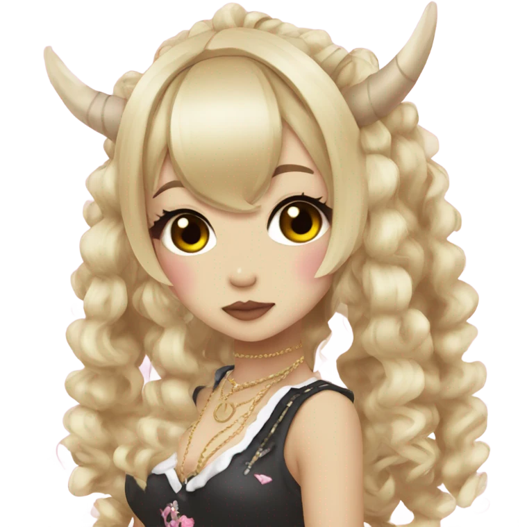 hime gyaru oni girl emoji
