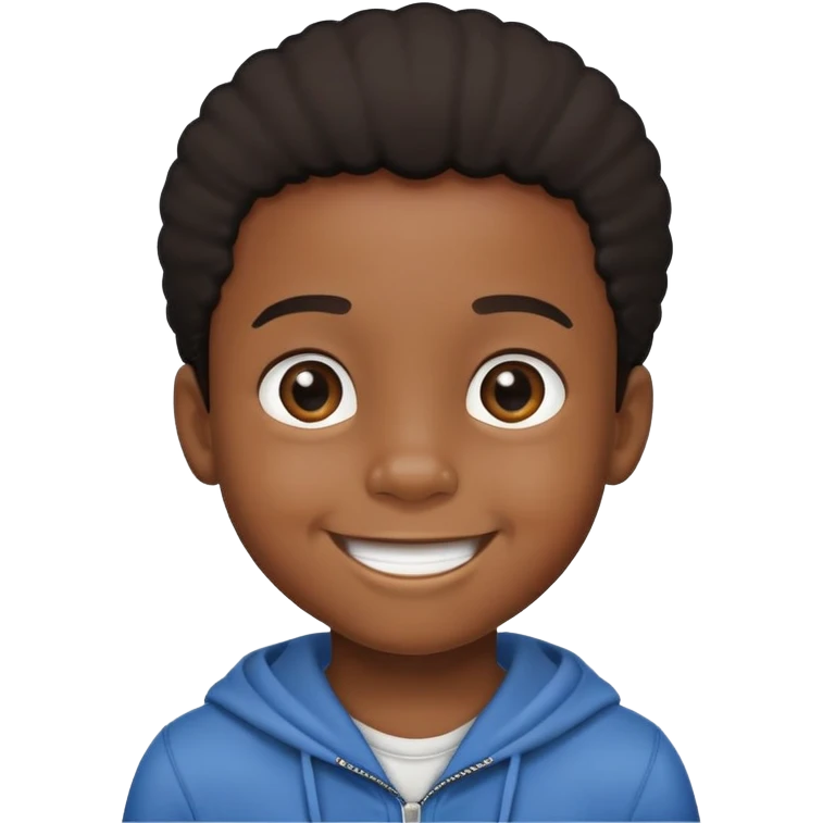Little black boy yeet emoji