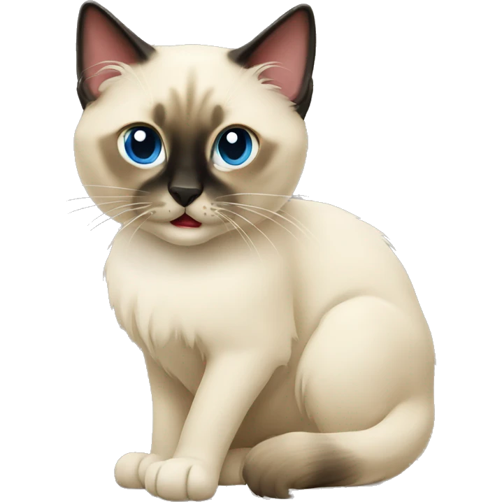 Balinese cat emoji