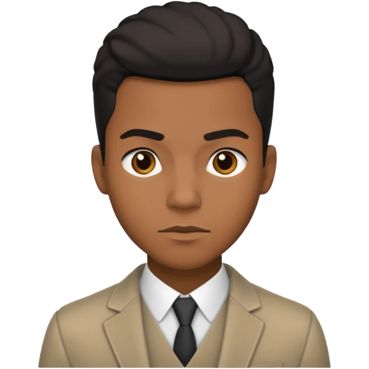 black young adult male using their financial income on lifestyle and aesthetics  emoji