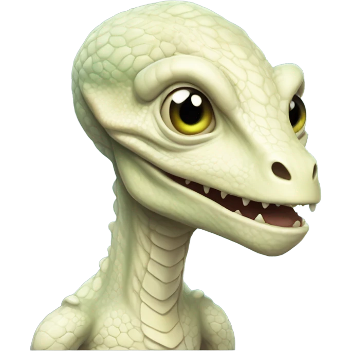 a Reptilian alien white woman, full body emoji