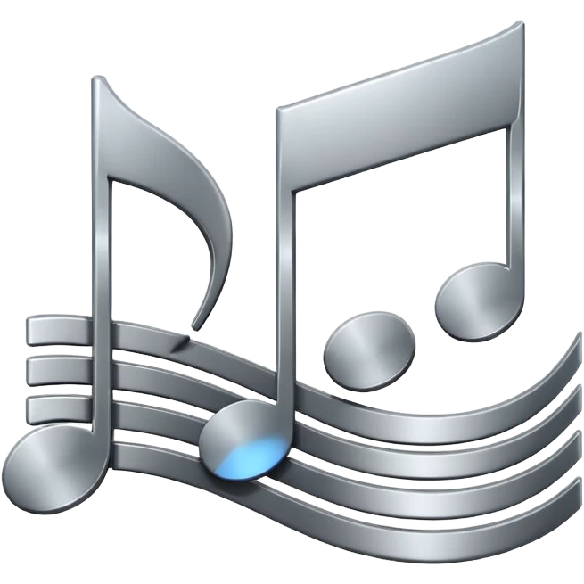 mac os music note metal mute sound emoji