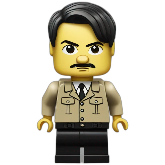 hitler lego figure emoji
