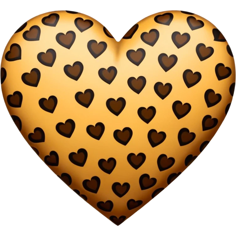cuore leopardato  emoji