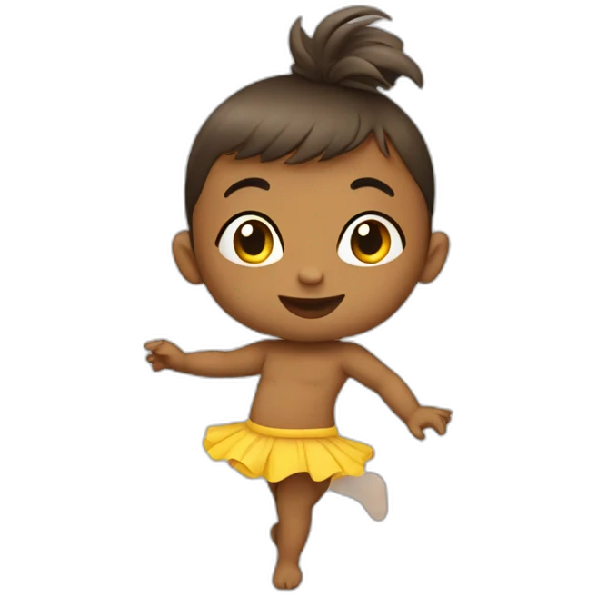 Bébé qui danse emoji