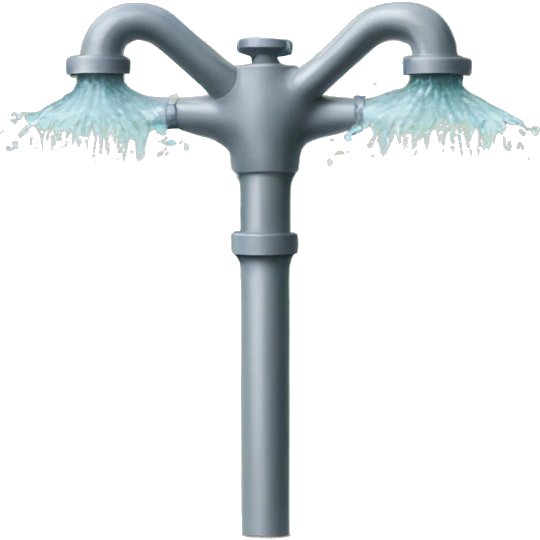Sprinkler yellow water  emoji