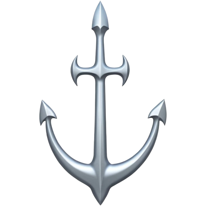 Ψ. This right here, make the middle bar longer looking like a trident emoji