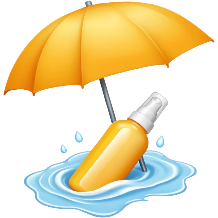 Suncream emoji
