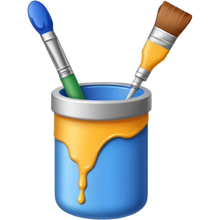 artist paint tube  emoji