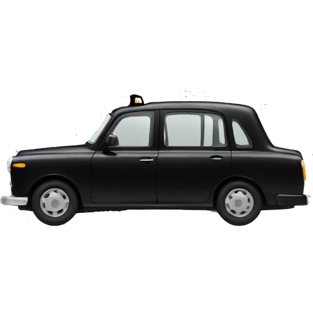 black cab side emoji