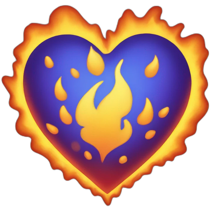 Fire heart  emoji
