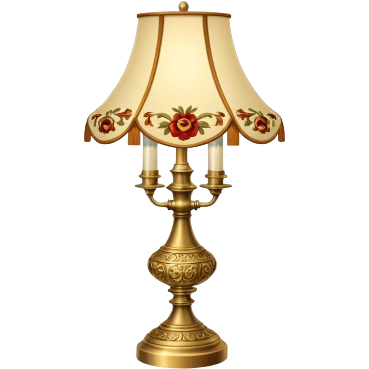Vintage lamp emoji