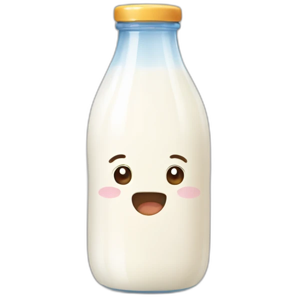 cute milk emoji