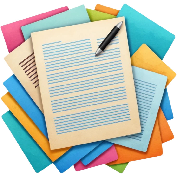 mac os mixed documents colors emoji